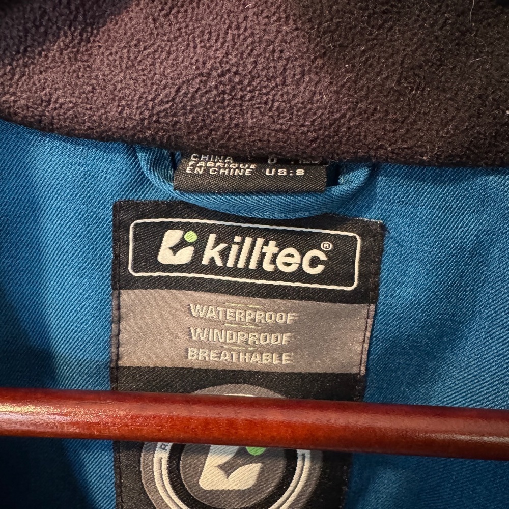 ❄️ Killtec Boys Blue Ski Jacket | Waterproof Windproof ⛷️ - Picture 3 of 8